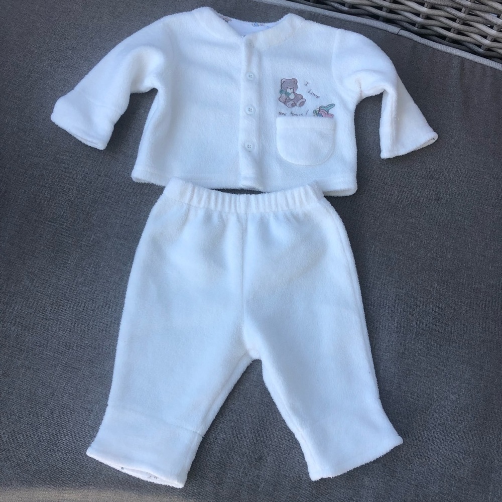 Miniwear Classics Baby Pajama Sets Size 0-3 Months